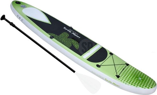 XQ Max SUP Board Aquatica - 305cm - tot 150kg - Turtle Maori