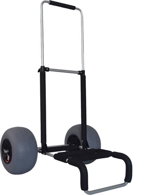 Alu SUP dolly - ballonwiel ideaal voor zand