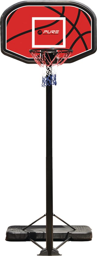 Basketbalpaal - Verstelbaar Van 1,90 m tot 3,40m