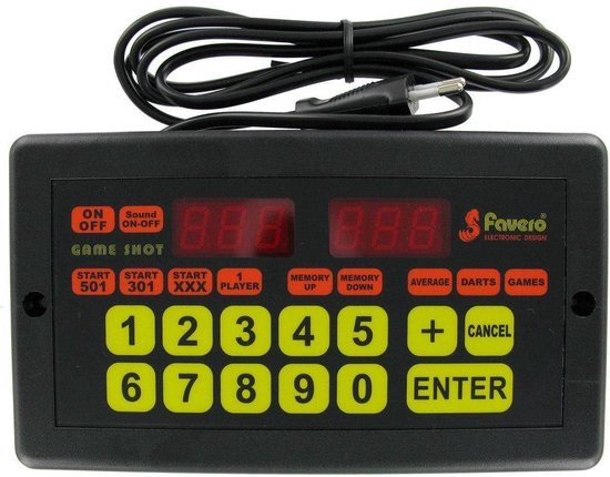 Favero Game Shot Dart Scoreboard
