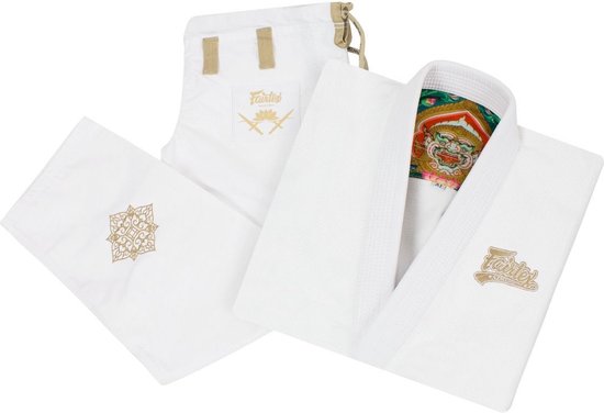 Fairtex BJJ Gi "Matchanu" - Limited Edition - wit - maat A4