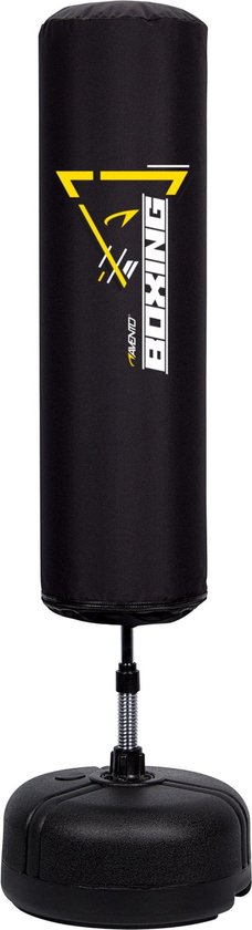 Avento Bokszak Opblaasbaar Standaard - Reflex - Zwart/Geel