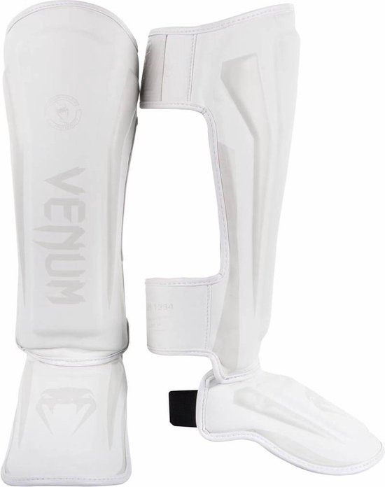 Venum Elite Kickboks Scheenbeschermer Wit Wit Venum Gear Kies uw maat: XL
