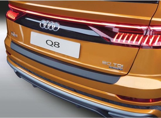 RGM ABS Achterbumper beschermlijst passend voor Audi Q8 (4MN) 2018- Zwart