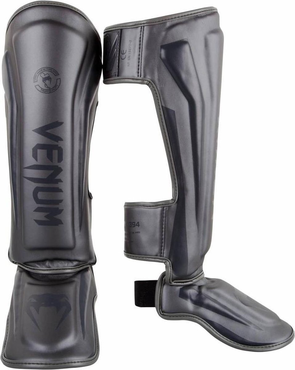 Venum Elite Stand Up Shinguards Scheenbeschermer Grijs Kies uw maat: XL