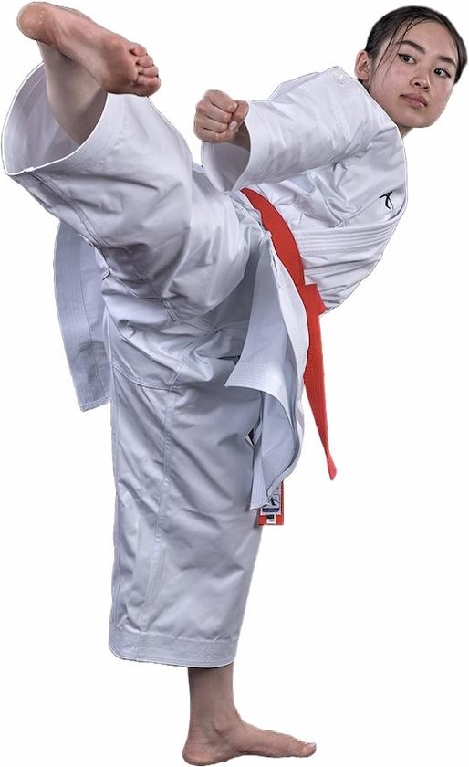 Karatepak Arawaza Black Diamond | WKF-approved kata-pak | Wit (Maat: 210)
