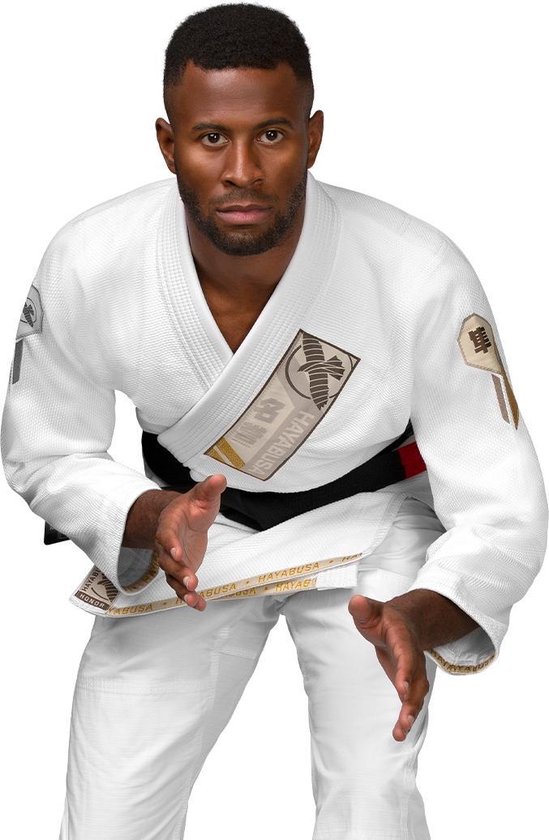 Hayabusa Ascend Lichtgewicht BJJ Jiu Jitsu Gi Wit A3