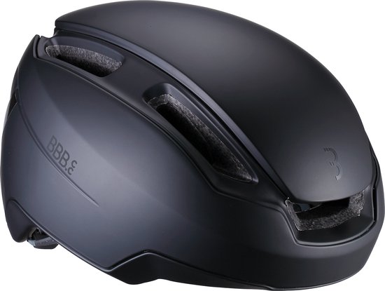 BBB Cycling Indra Fietshelm BHE-56 - Speed Pedelec, E-bike & Snorfiets - NTA-8776 - Mat Zwart - Maat L