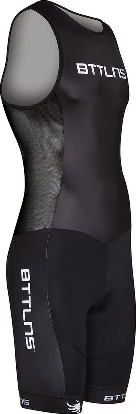 BTTLNS trisuit - triathlon pak - trisuit mouwloos heren - Nemesis 1.0 - zwart - XL