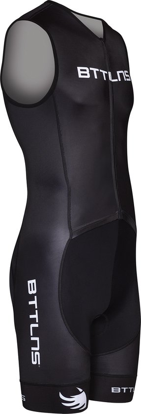 BTTLNS trisuit - triathlon pak - trisuit mouwloos heren - Rapine 2.0 - zwart - XS