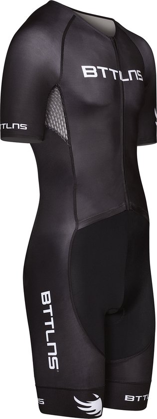 BTTLNS trisuit - triathlon pak - trisuit korte mouw heren - Typhon 2.0 - zwart - XXL