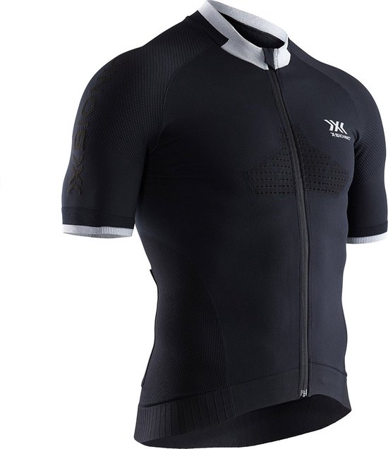 X-BIONIC Regulator Korte Mouwen Fietsshirt Heren - Black Melange - M