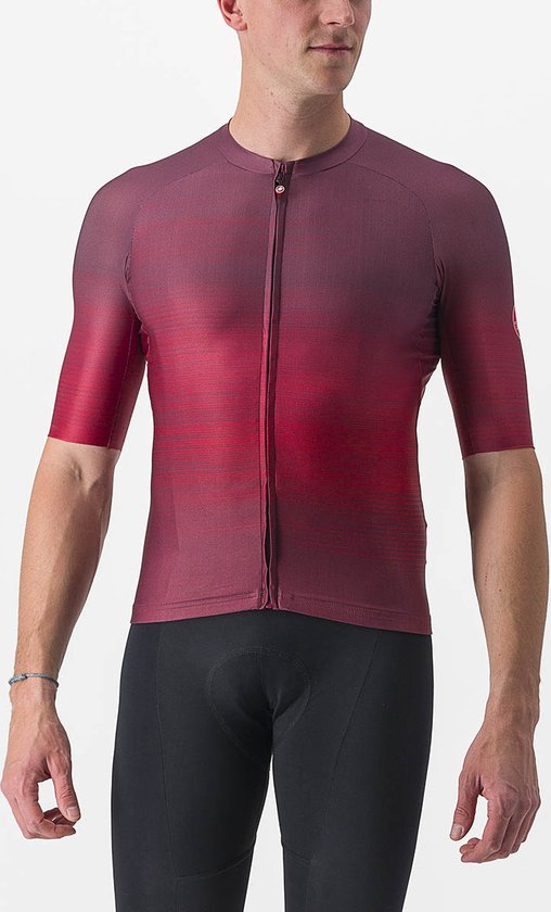 Castelli Aero Race 6.0 Jersey Met Korte Mouwen Rood L Man