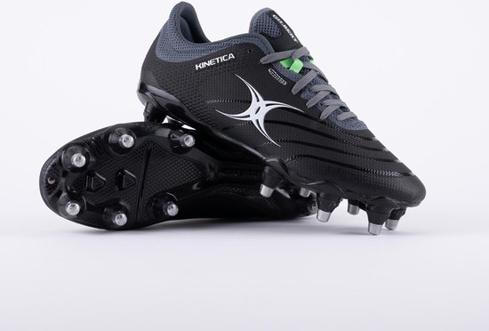 Gilbert Rugbyschoenen Kinetica Pro 8 Noppen Zwart - 49