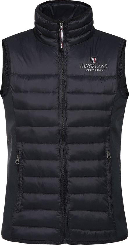 Kingsland Bodywarmer Kingsland Classic Unisex Navy Padded Navy - L | Winterkleding ruiter