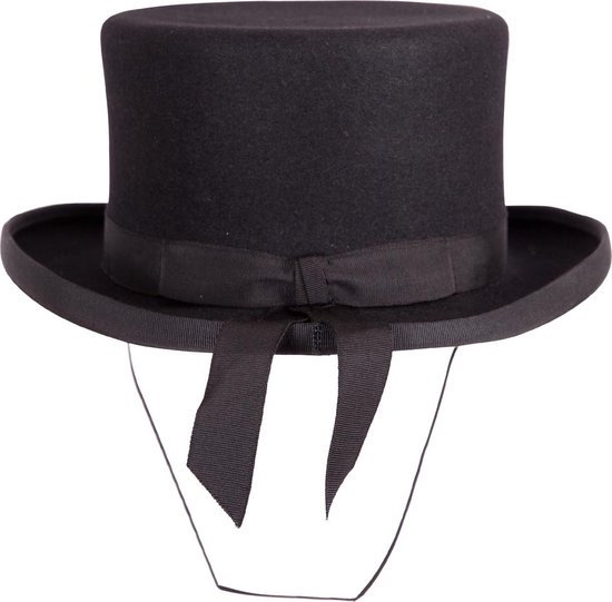 Premiere Dressuurhoed Haarvilt Zwart 56