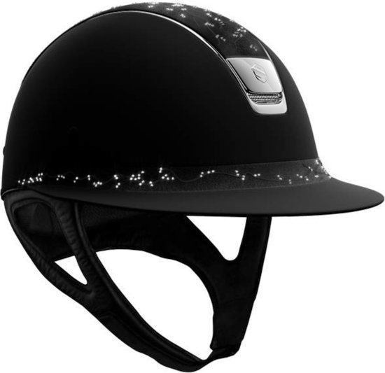 Miss shield crystal leaf black / alcantara top en band Black - M