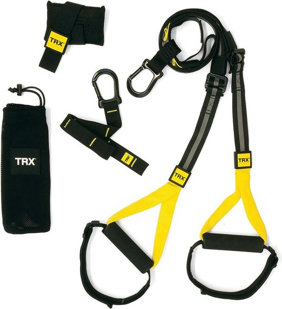 Trx Suspensietrainer Home2 Nylon/foam Zwart 4-delig