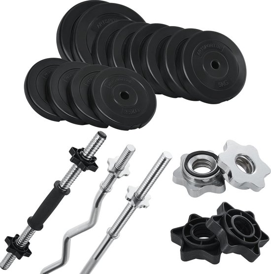 Halterset 3 in 1 / 60kg halterstang