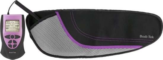 Bodi-tek AB toning, exercising & firming belt, purple
