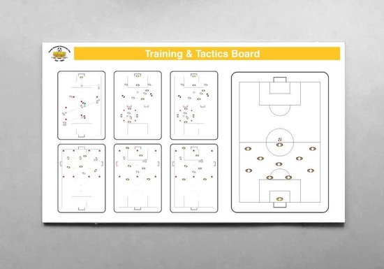 Taktiekbord Custom Print  in  8 maten