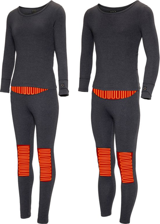 HeatPerformance® verwarmde onderkleding - Thermokleding - 3 Warmtestanden | M