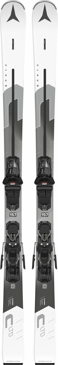 Atomic Ski model Cloud LTD - Wit/Grijs/Zwart - Lengte 157cm
