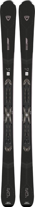 Rossignol Ski model Nova 2 - Zwart/Wit - Lengte 144cm