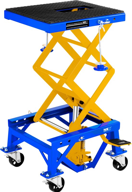MSW Schaarkrik-platform met rolwielen– 135 kg