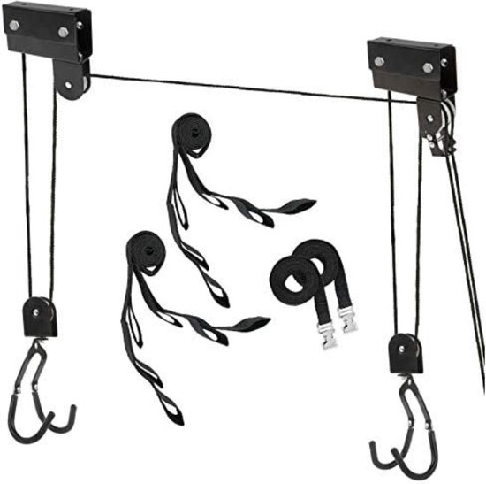 Fietslift - Fietslift Ophangsysteem - Fietslift Voor Alektrische Fiets - Fietslift Plafondbevestiging