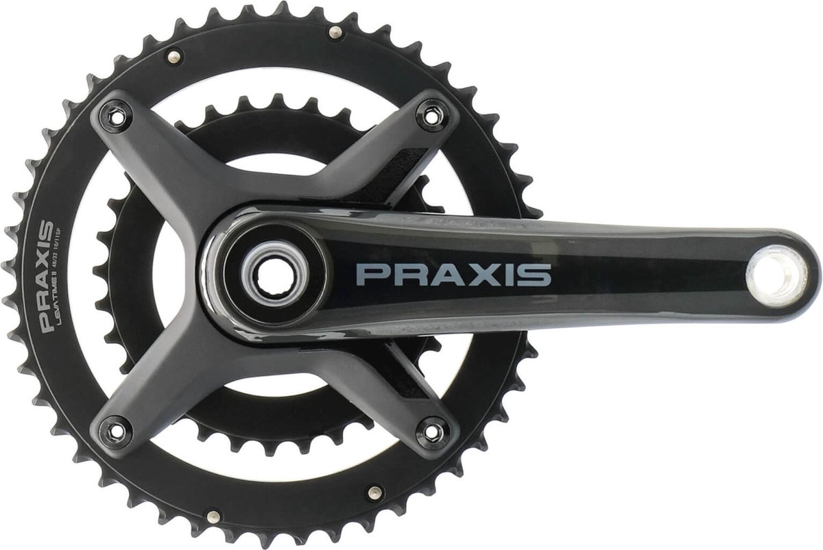 Praxis Crankstel Zayante carbon-S M30 X 170 52/36T