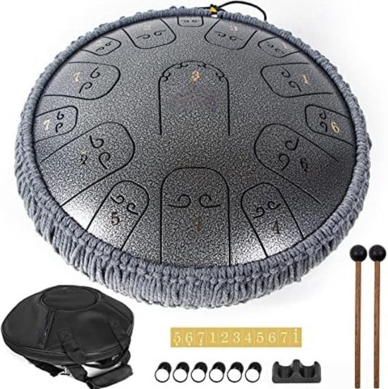 Steel Tongue Drum - Handpan Drum - Hangdrum