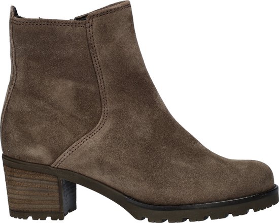Gabor dames rits- & gesloten boot - Bruin - Maat 37,5