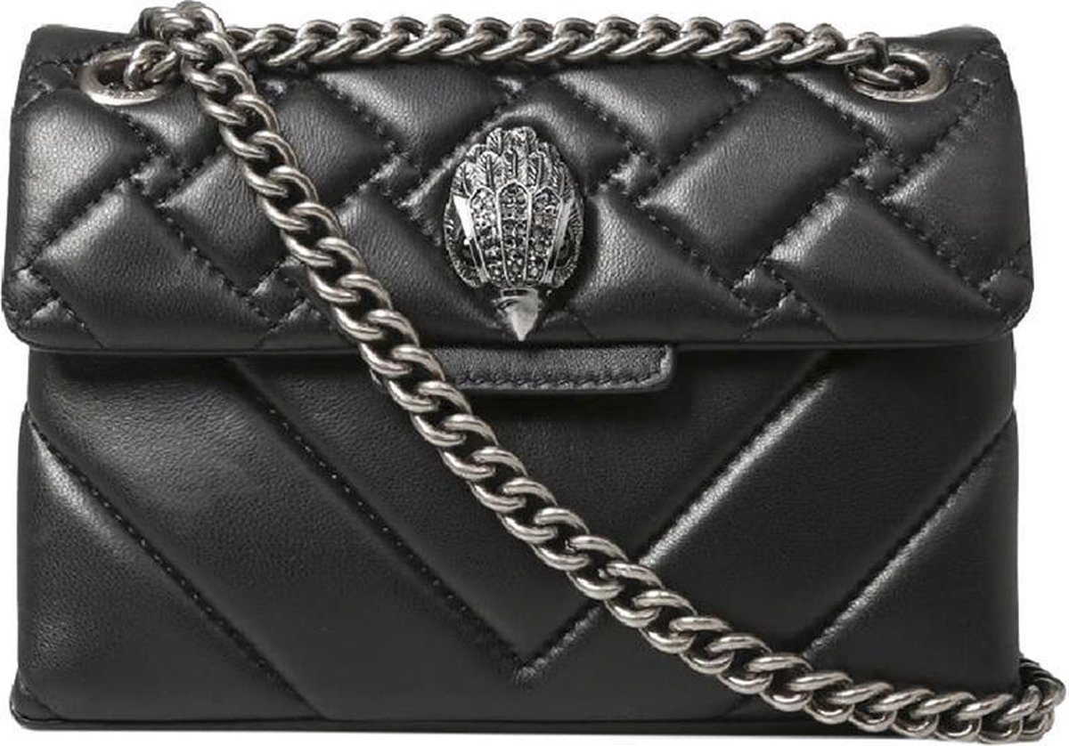 Kurt Geiger London Mini Kensington X Bag Schoudertassen Dames - Zwart - Maat ONESIZE