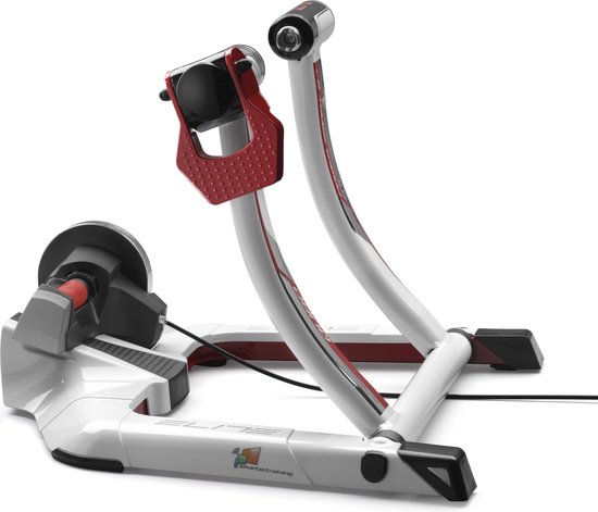 Elite Qubo Power Mag Smart B+ - Fietstrainer - Unisex - Wit