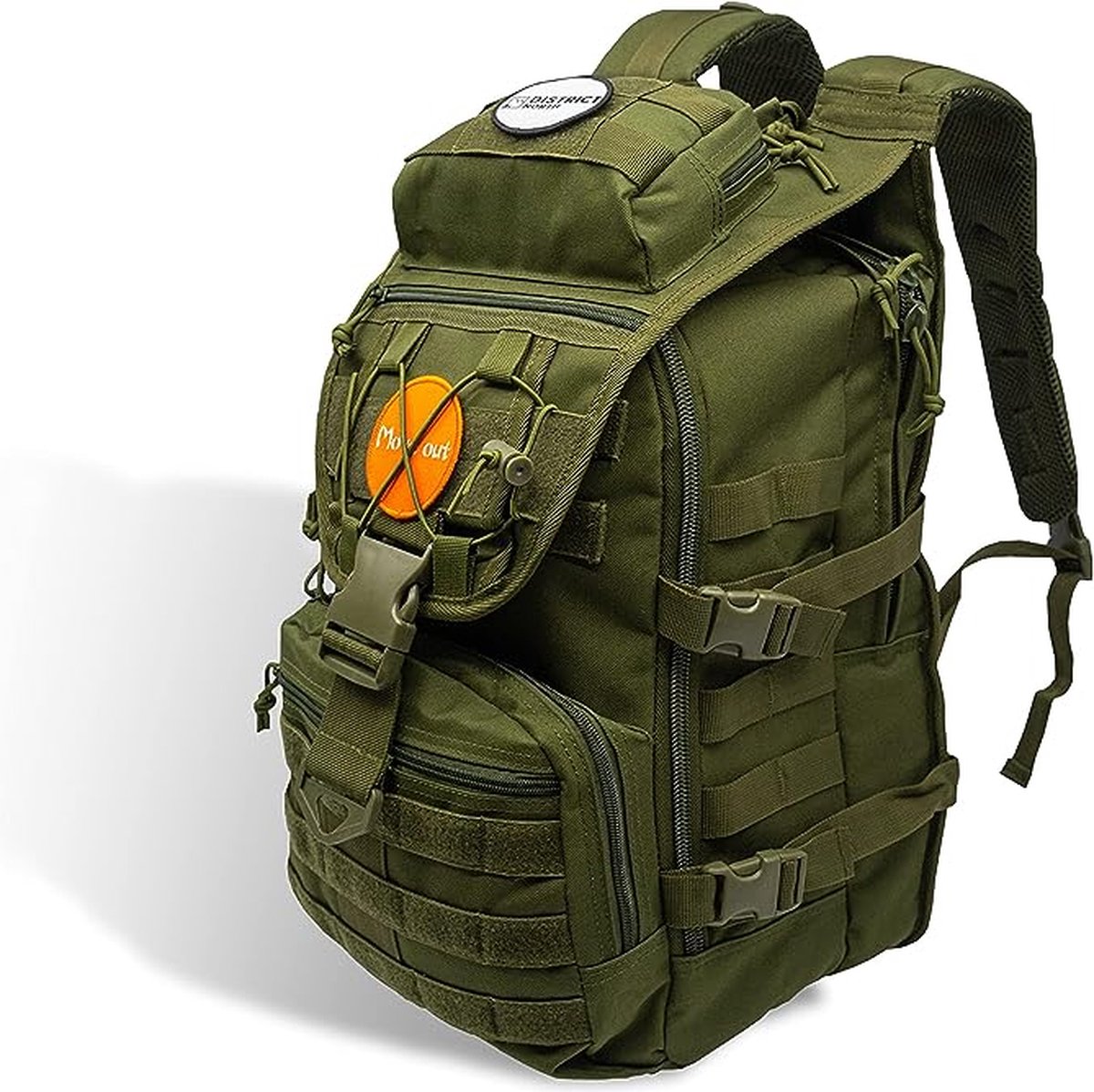 Militaire rugzak, 28 liter, het origineel, extra waterafstotend, tactische dagrugzak, ook perfect als outdoorrugzak, legerrugzak, survivalrugzak