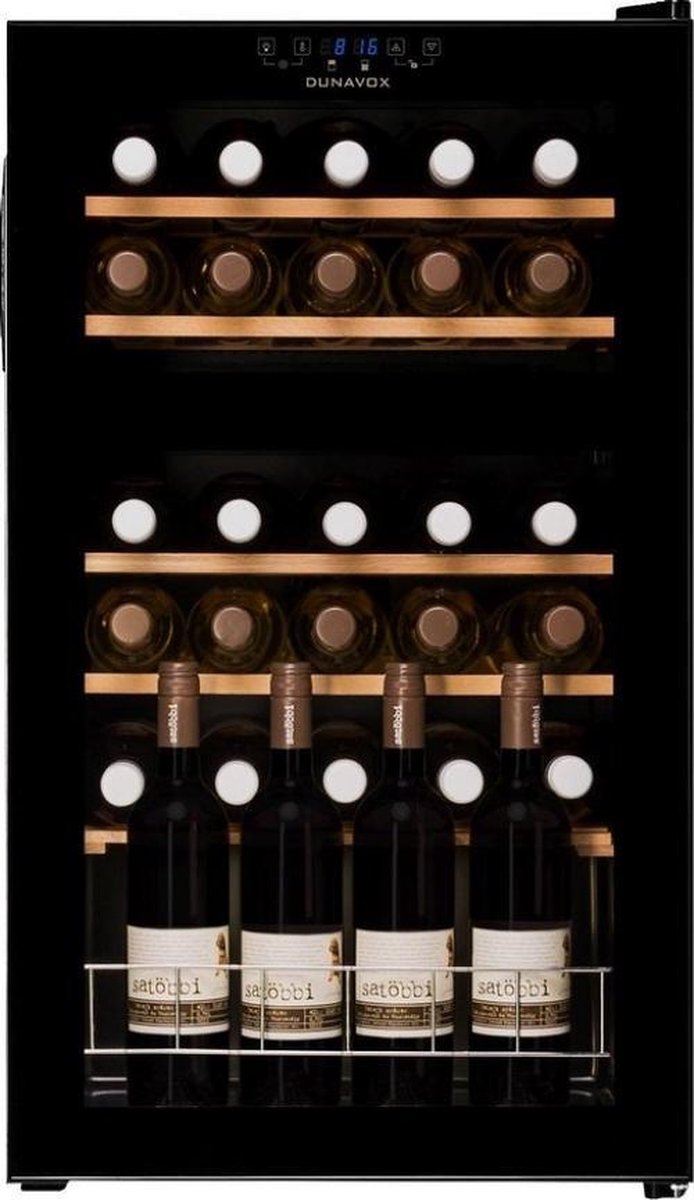 Dunavox Home-30 Wijnkoelkast - DXFH-30.80 - 2 Zones
