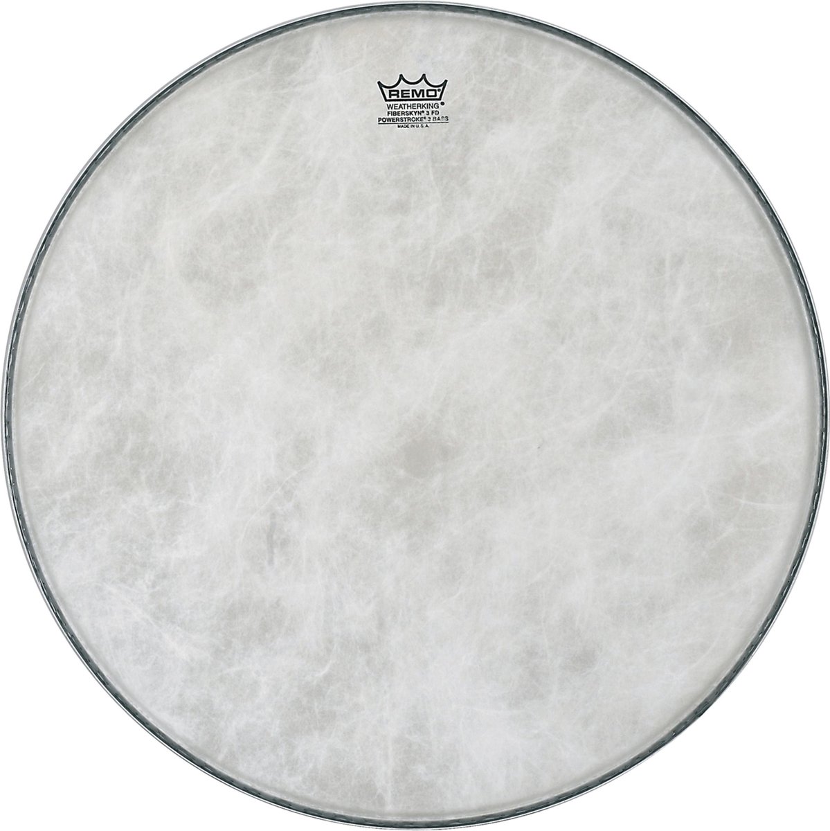 Powerstroke Fiberskyn 3, 24", basDrum Batter/Reso