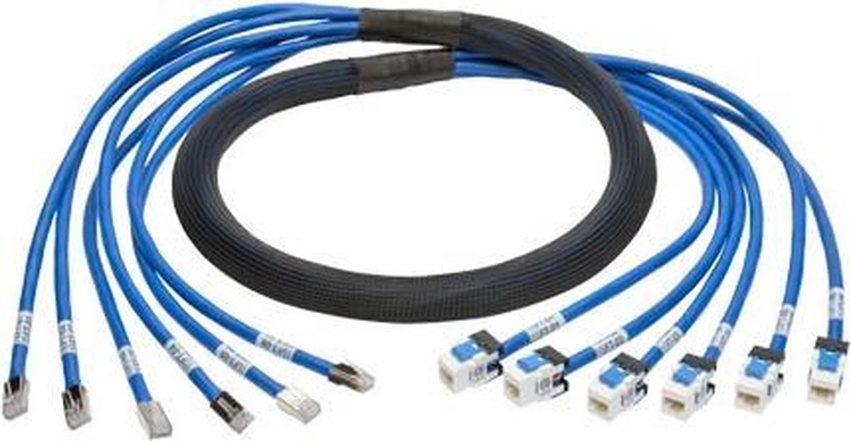 Tripp Lite Cat6/Cat6a, 15ft netwerkkabel 4,57 m Blauw