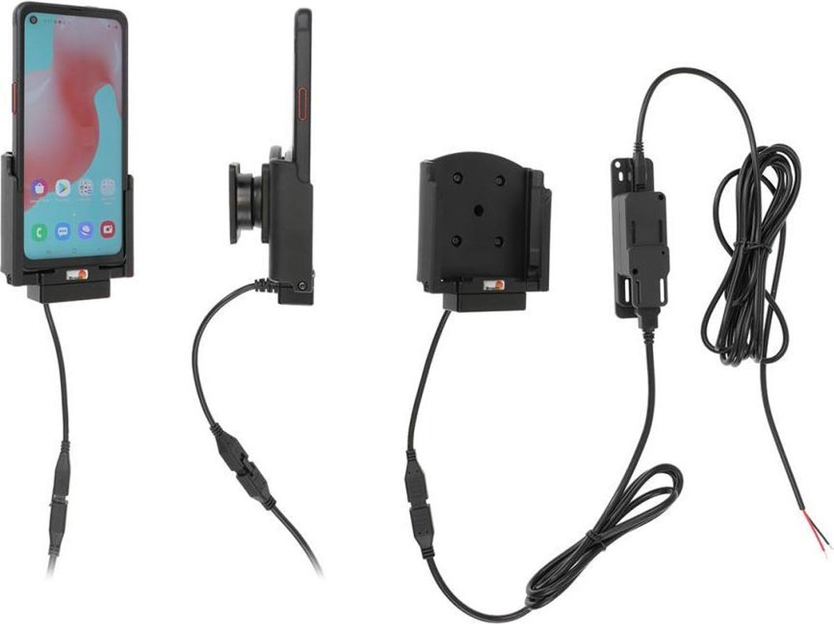 Brodit houder - Samsung Galaxy Xcover Pro Actieve houder met vaste voeding