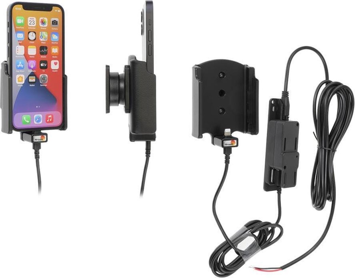 Brodit houder/lader Apple iPhone 12 Mini- fixed instal.