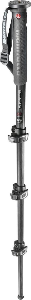 Manfrotto MPMXPROC4 cameramonopod Koolstofvezel 1/4, 3/8'' Zwart