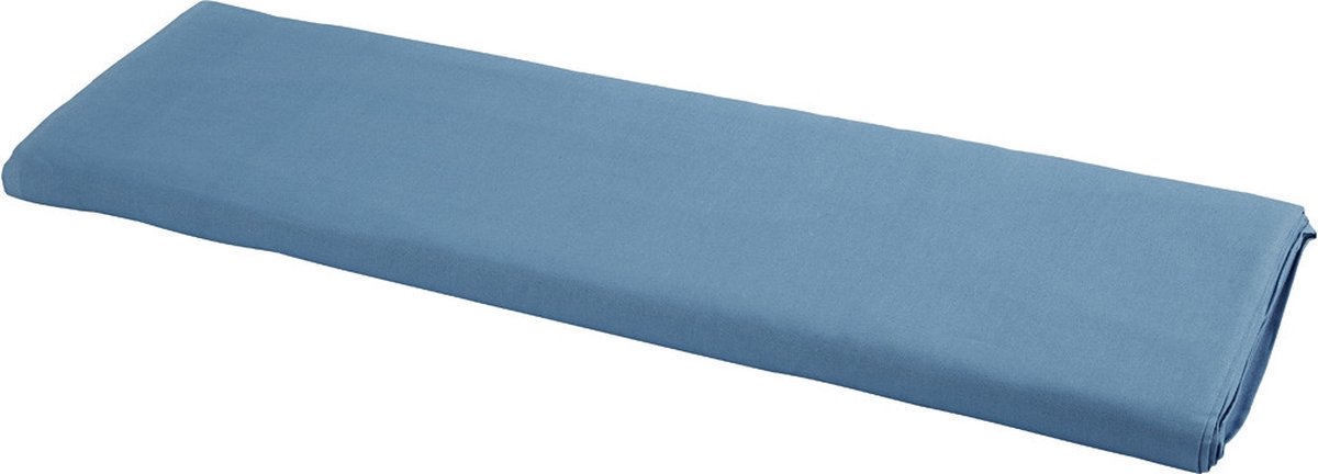 Stof, B: 145 cm, 140 gr, blauw, 10 m/ 1 rol