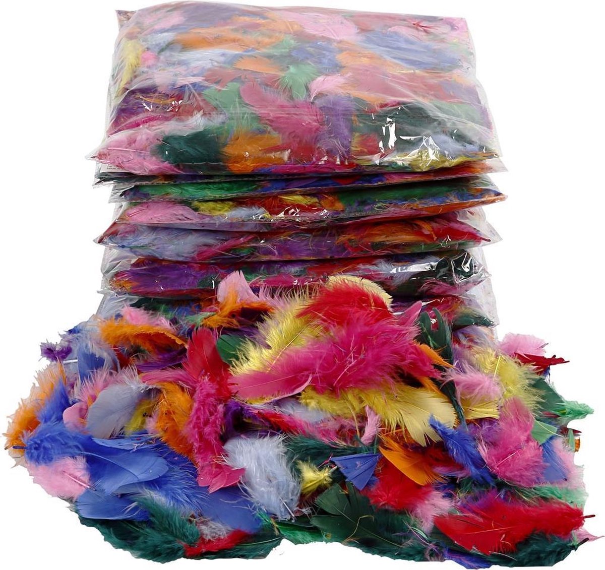 Dons, afm 7-8 cm, diverse kleuren, 10x50 gr/ 1 doos