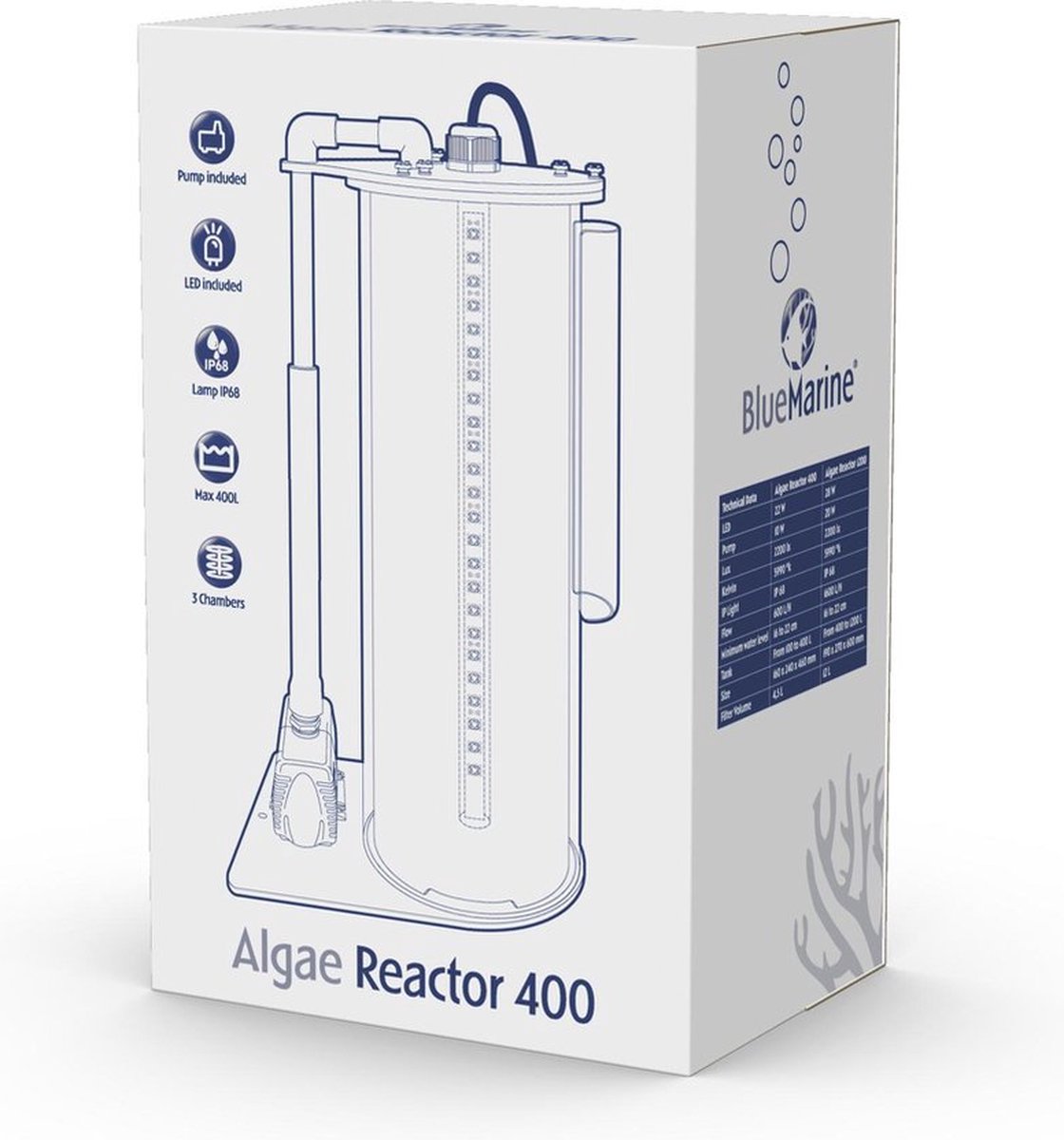 Blue marine Algae Reactor