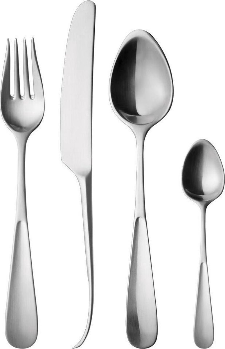 Georg Jensen Vivianna Bestek Dinerset 16 Delig (11,12,17,33) Rvs Mat