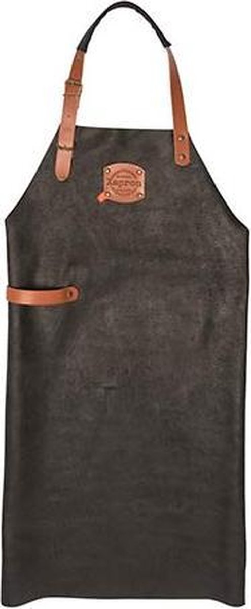 Xapron - New York Caiman Schort met Nekband XL Leer - Leer - Bruin