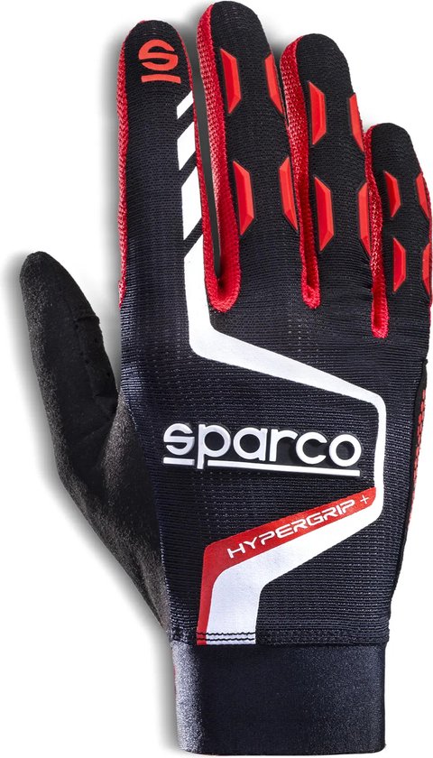 Sparco Gaming Handschoen HYPERGRIP+ Zwart/Rood Maat EU 12 Formule 1 race handschoenen