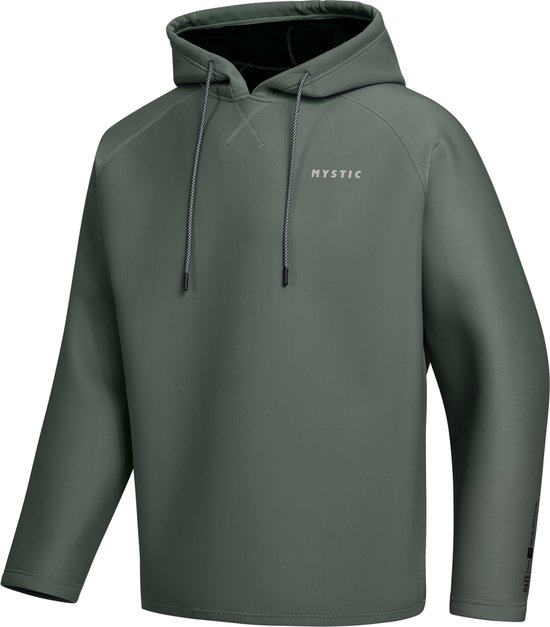 Mystic Heren Haze 2mm Neoprene Hoodie - Dark Olive