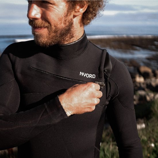 Nyord Heren Furno 3/2mm Borst Ritssluiting Gbs Wetsuit